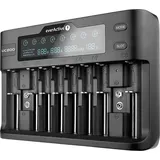 Everactive Batterieladegerät für Li-Ionen- und Ni-MH-Akkus everActive UC800
