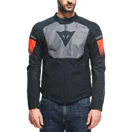 Dainese Air Fast Tex Jacke - Black / Grey / Fluo Red - 52