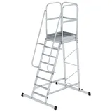 MUNK Aluminium-Podest-Treppe 8 Stufen (303108)