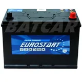 Autobatterie-Starterbatterie EUROSTART 12V 100Ah +Rechts ersetzt 90Ah 92Ah 110Ah