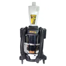 DeWalt Absauganlage Edelstahl 38 l schwarz