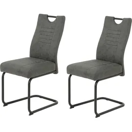 Hela Freischwinger JUPITER grau 2er Set