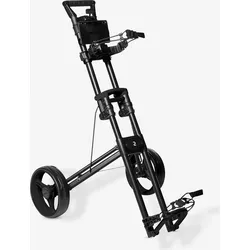 Golf Trolley 2-Rad kompakt schwarz EINHEITSGRÖSSE