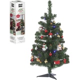 Black Box Trees Künstlicher Weihnachtsbaum Joy 30 LEDs Bunt 26 Ornamente 90 cm