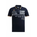 Camp David Poloshirt blue navy XXL