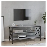 VidaXL TV-Schrank Grau Sonoma 100x40x50 cm Holzwerkstoff
