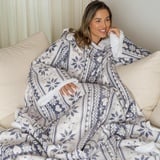 Cosas Snuggie - Kuscheldecke - Decke mit Ärmeln - Heizdecke - Ärmeldecke - Fleecedecke - Kuscheldecke mit Ärmeln - kuscheldecke flauschig - TV-Decke - Geschenke fur Frauen