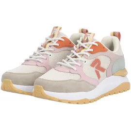 Rieker W2506 Damen Weite E Beige/Pink 39