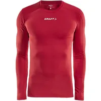 New Wave Pro Control Compression Longsleeve - rot XS