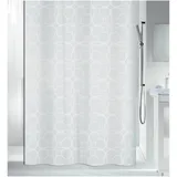 Spirella Duschvorhang Filigran 120 x 200 cm weiß