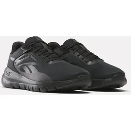Reebok Trainingsschuh REEBOK "SPLIT FLEX", Herren, Gr. 45,5, schwarz (schwarz, grau 5), Synthetik, Textil, Schuhe, ideal für Gym und Fitnessstudio