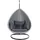 Home Deluxe Hängesessel Cadeira 1-Sitzer Hellgrau