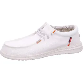 Fusion Mokassins Schnürschuhe Herren, Weiß 43 EU