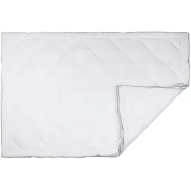 Gözze Microfaserbettdecke GÖZZE "Silberkante Bettdecke 135x200 & 155x220 cm", weiß, B:135cm L:200cm, Bezug: 100% Polyester. Füllung: 100% Polyester, Bettdecken, Microfaserbettdecke, NEUHEIT-in einer silbernen Paspel eingefasste, einzigartige Klimaband