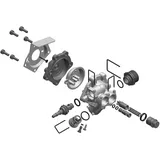 Bosch Wasserarmatur (oval-membran) (schwarz),