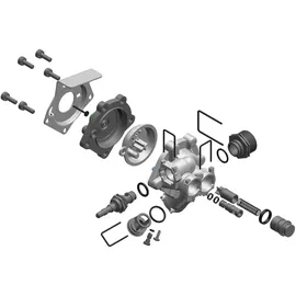 Bosch Wasserarmatur (oval-membran) (schwarz),