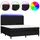 vidaXL Boxspringbett 180 x 200 cm Schwarz