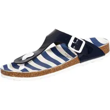 LICO Bioline Trend blau Damen Hausschuh, Marine, 37