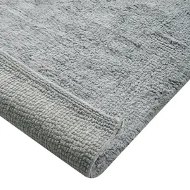 Beliani Badteppich Goela Grau 60 x 90 cm