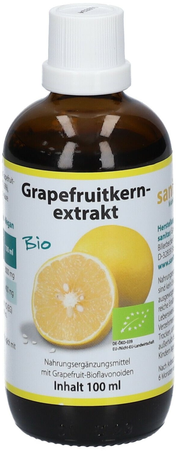 Grapefruitkernextrakt BIO Lösung 100 ml 100 ml Lösung