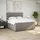 vidaXL Boxspringbett 180 x 200 cm Taupe
