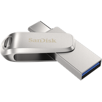 SanDisk Ultra Dual Drive Luxe 1 TB silber USB-C 3.1