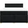 vidaXL Boxspringbett 140 x 200 cm Schwarz