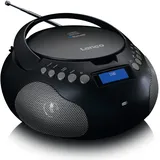 Lenco SCD-341 FM, Bluetooth WLAN), Radio, schwarz