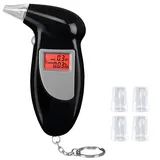 Neoreser Alkoholtester, Professioneller tragbarer Alkoholtester, Polizeigenau Alkoholmessgeräte mit LED-Display, Promilletester für Privaten Professionellen Gebrauch