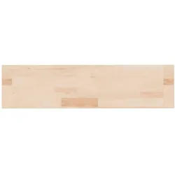 vidaXL Regalboden 80x20x2,5 cm Unbehandeltes Massivholz Eiche