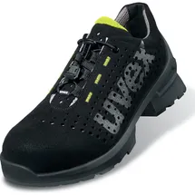 Uvex 1 Halbschuhe S1, schwarz/gelb schwarz/gelb 47