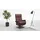 sit&more TV-Sessel Triple Seven Kunstleder 86 x 120 x 86 cm Rot mit Kopfteil- & Drehfunktion