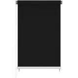 vidaXL Außenrollo 140 x 230 cm Schwarz
