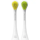 Curaprox Hydrosonic Bürstenköpfe Rainbow Sensitive Duo – Für Sanfte Zahnfleischpflege | Gelb/Grün, 2er-Pack | Kompatibel Mit Allen Sonic Modellen | Hergestellt In Der Schweiz