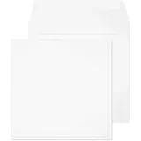 Blake Purely Everyday 0220PS Quadratsicher Briefumschläge Haftklebung Ultra Weiß Wove 220 x 220 mm - 120g/m2 | 250 Stück