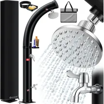 Kesser Solar Gartendusche Bogen schwarz 35 l