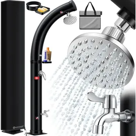 Kesser Solar Gartendusche Bogen schwarz 35 l