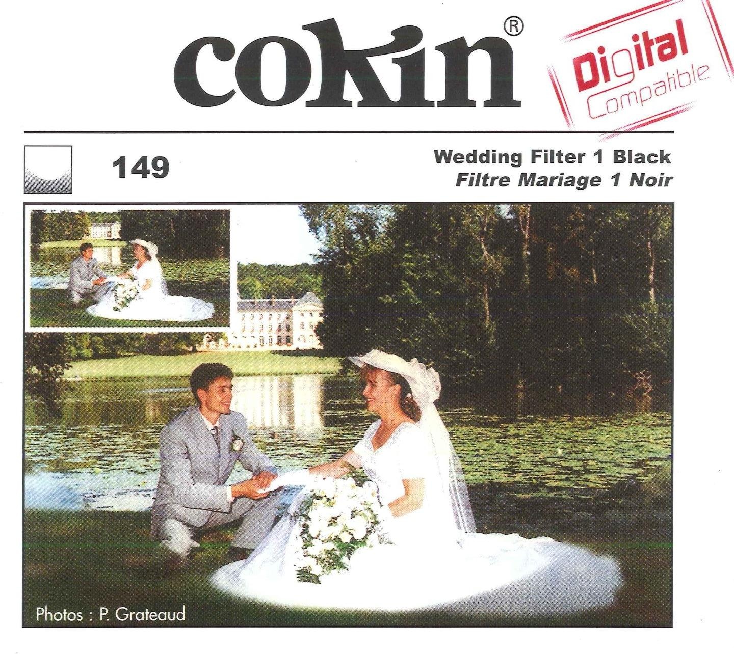 Cokin Filter P149 Hochzeit 1 (84 mm), Objektivfilter, Schwarz, Weiss