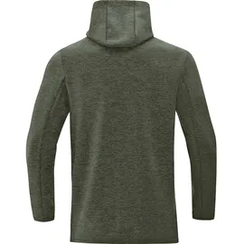 Jako Herren Kapuzensweat Premium Basics, khaki meliert, L