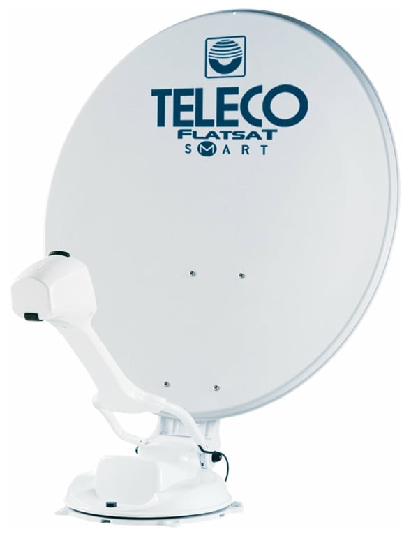 Sat-Anlage Teleco FlatSat Skew Easy Smart 85, 85 cm, Single Skew