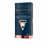 Gillette Handrasierer King C Gillette Neck Razor Blue