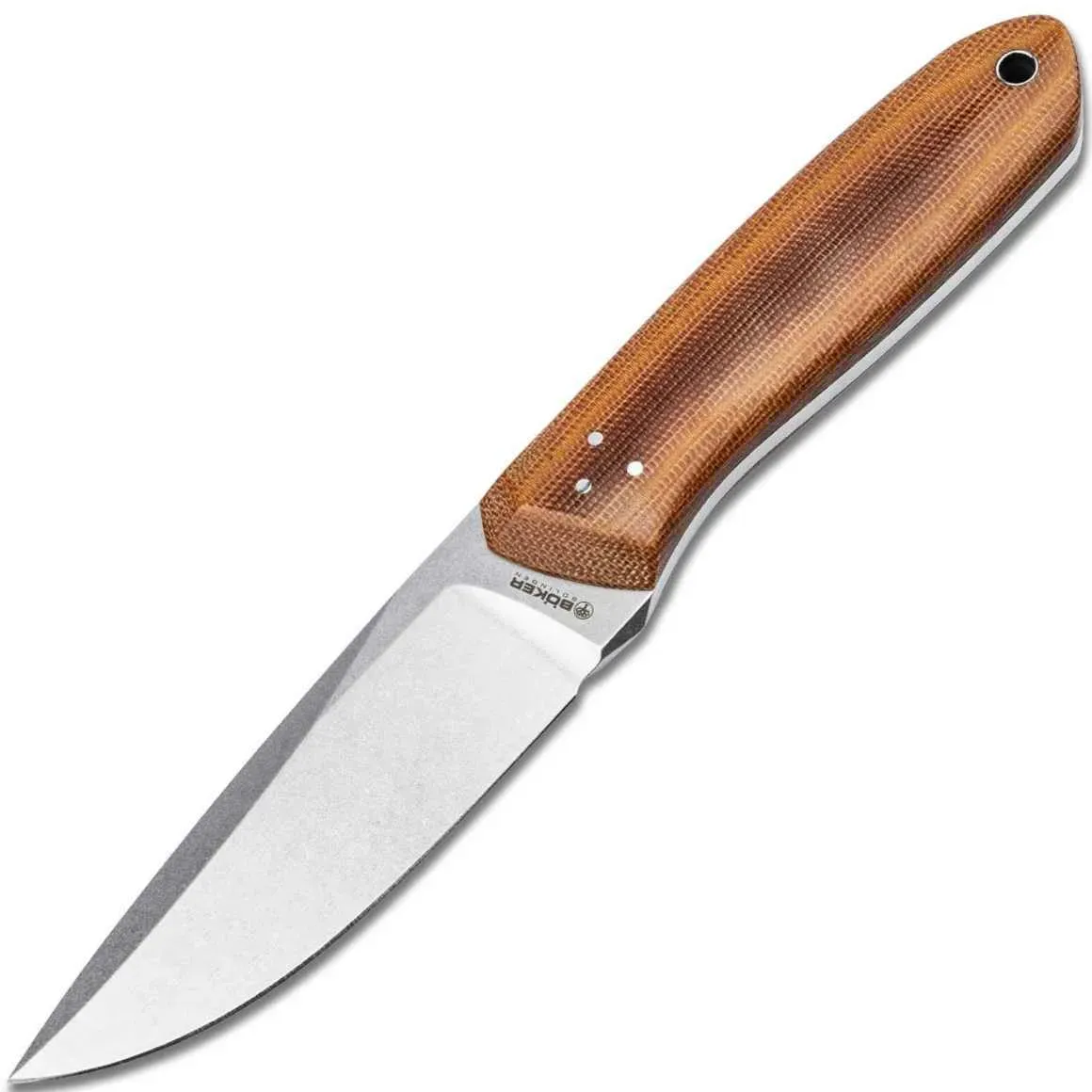 BOKER MANUFAKTUR SOLINGEN TNT Micarta Brown