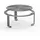 barbecook erhöhter Grill 36 cm Karbonstahl grau