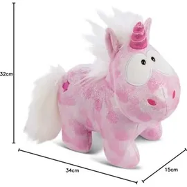 NICI Theodor & Friends Einhorn 32 cm Pink/Rosa