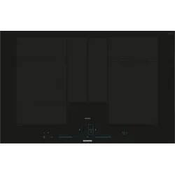 Siemens EX877NYV6E - iQ700, Induktionskochfeld, Schwarz, mit Rahmen, 80 cm, 5 Jahre Garantie!