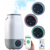 newgen medicals Humidifier: Ultraschall-Luftbefeuchter, 3 Liter, komp. zu Alexa & Google Assistant