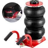 Pneumatischer Wagenheber Triple Bag Air Jack 3 t, Dreifachbeutel-Luftheber 140-450 mm Hubhöhe Airbag-Luftwagenheber, 5 Minuten Hub Luftheber mit k...