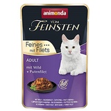 animonda Vom Feinsten Adult Wild + Putenfilet 85 g