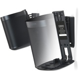 Flexson Wandhalterung Geeignet für Sonos One, One SL und Play:1 - Schwarz (Paar)