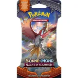 Pokémon Pokemon Sonne & Mond Nacht in Flammen, Sleeved Booster DE